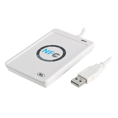 RFID считыватель HF NFC, IQRFID, USB, Read/write (98x65x12,8мм.) IQRFID-ACR122U